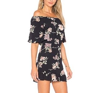 Revolve Flynn Skye | off the shoulder floral mini